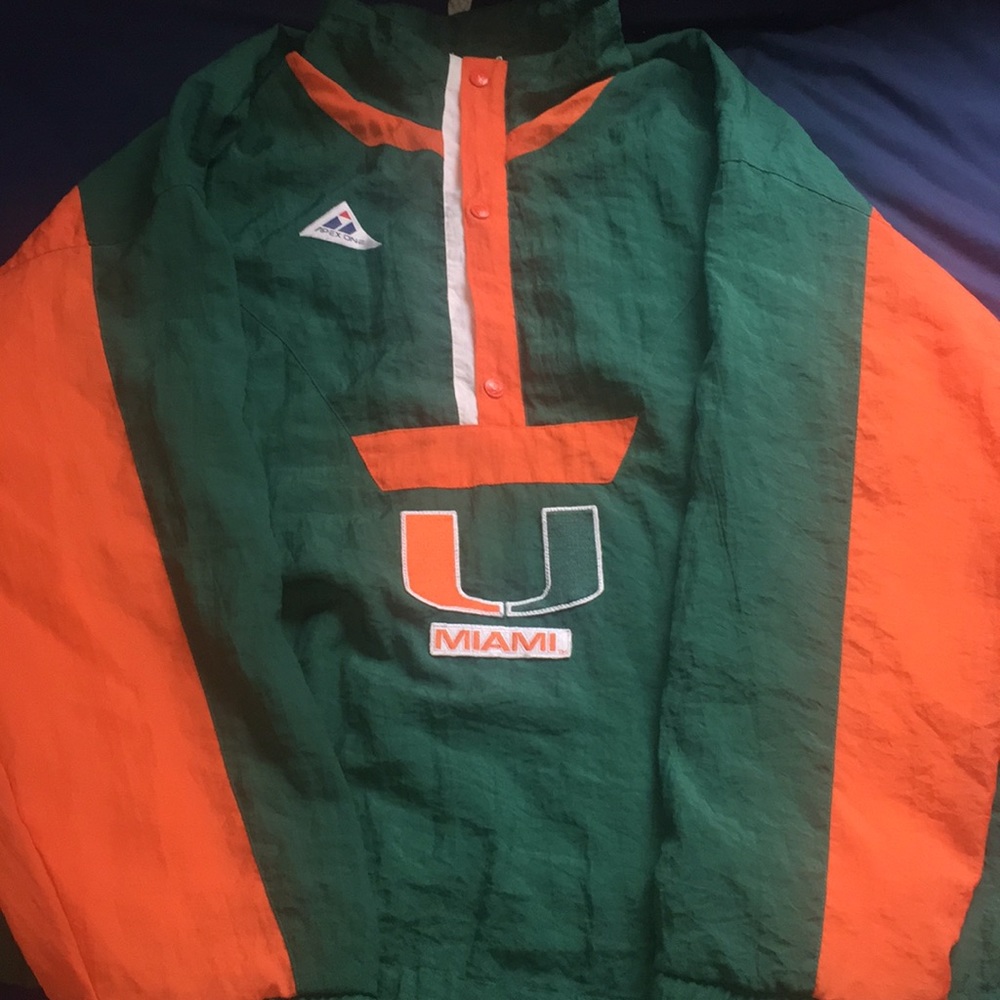 Miami university quarter zip jacket